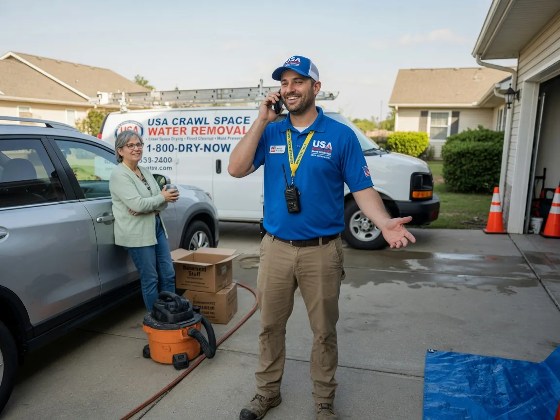 Crawl Space Water Removal Rison, AR FAQs